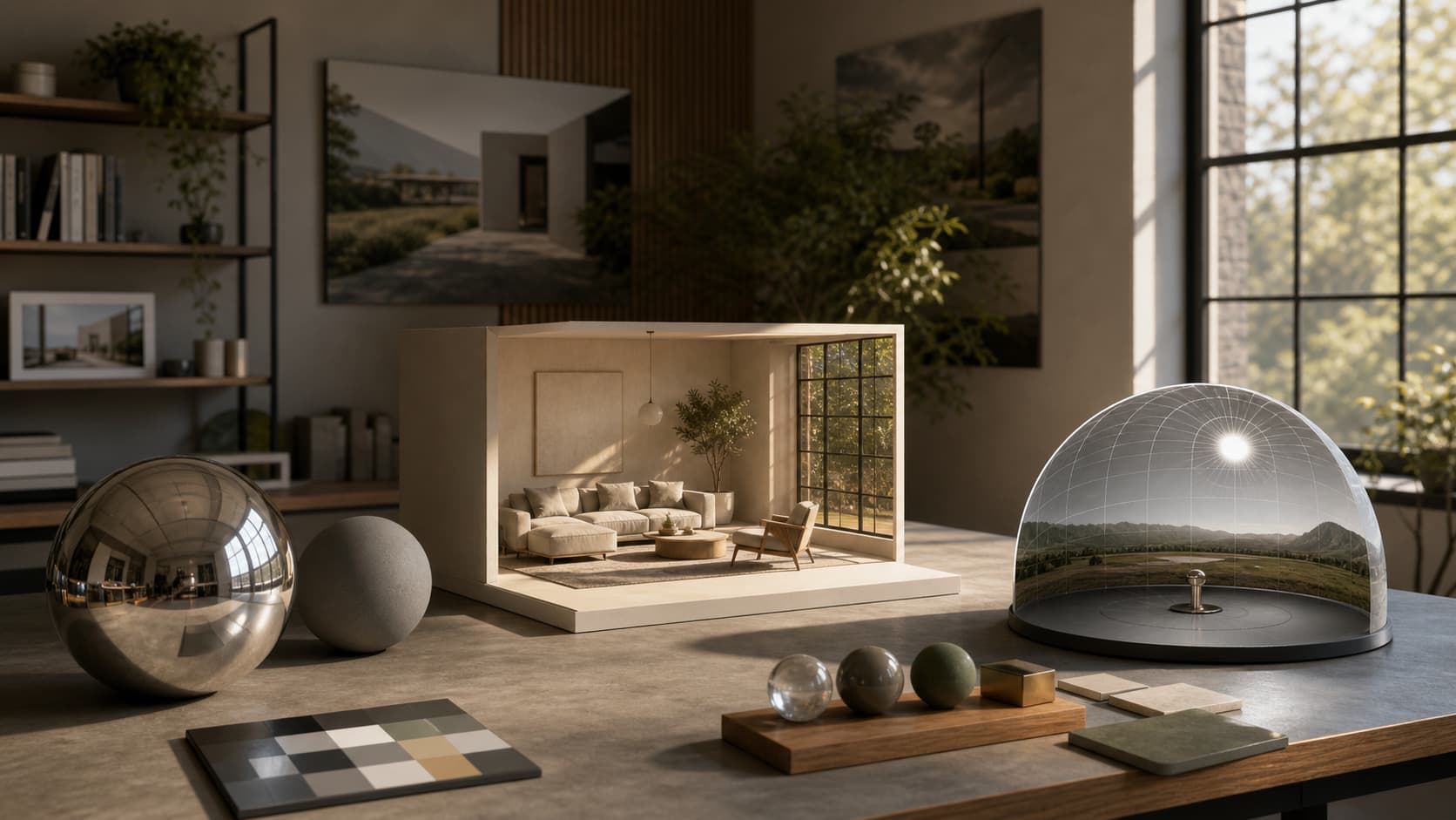 Core operation for “HDRI Lighting for Interior Scenes in Blender”